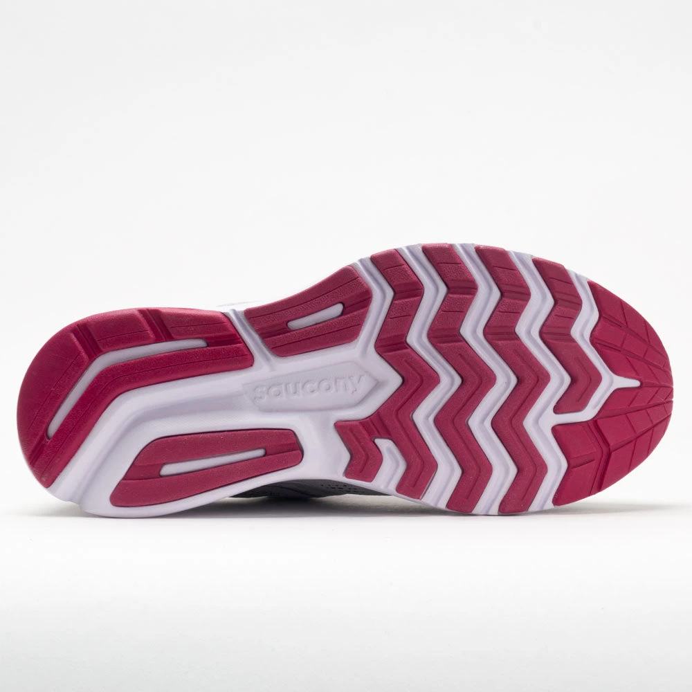 Saucony Ride 14 Women's Fog/Cherry - Image 4