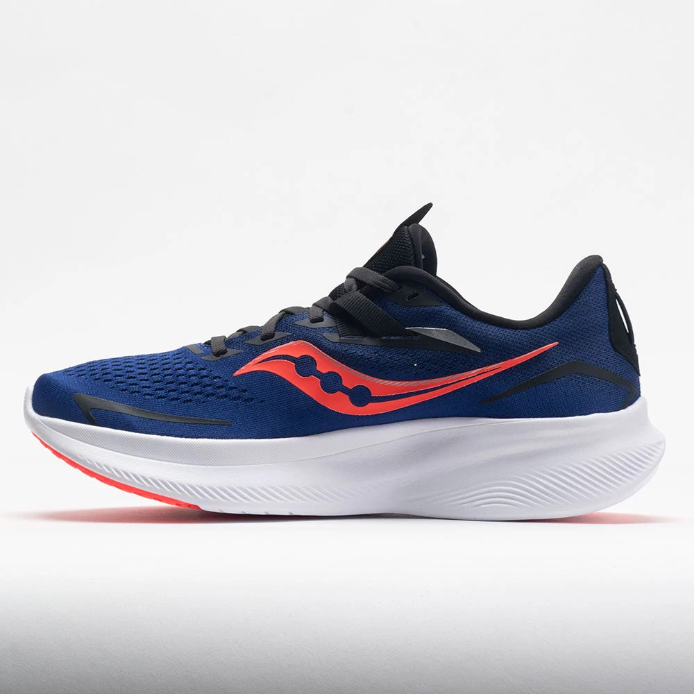 Saucony Ride 15 Men's Sapphire/Vizi Red - Image 2
