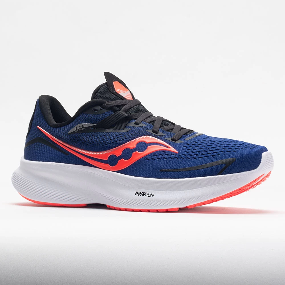 Saucony Ride 15 Men's Sapphire/Vizi Red - Image 5