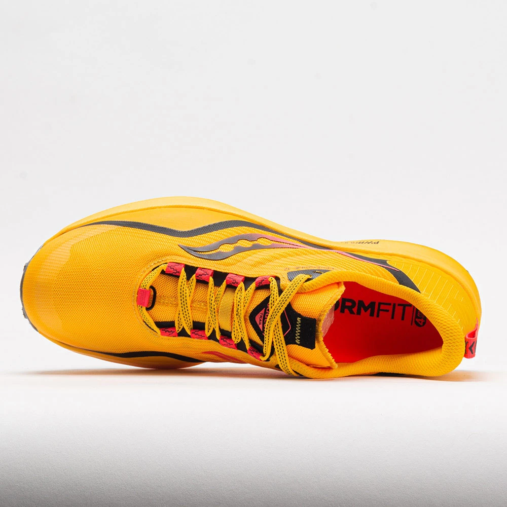 Saucony Peregrine 12 Men's Vizi Gold/Vizi Red - Image 3