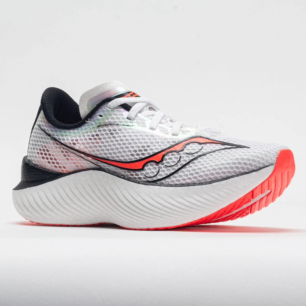 Saucony Endorphin Pro 3 Women's White/Black/VIZI - Image 5