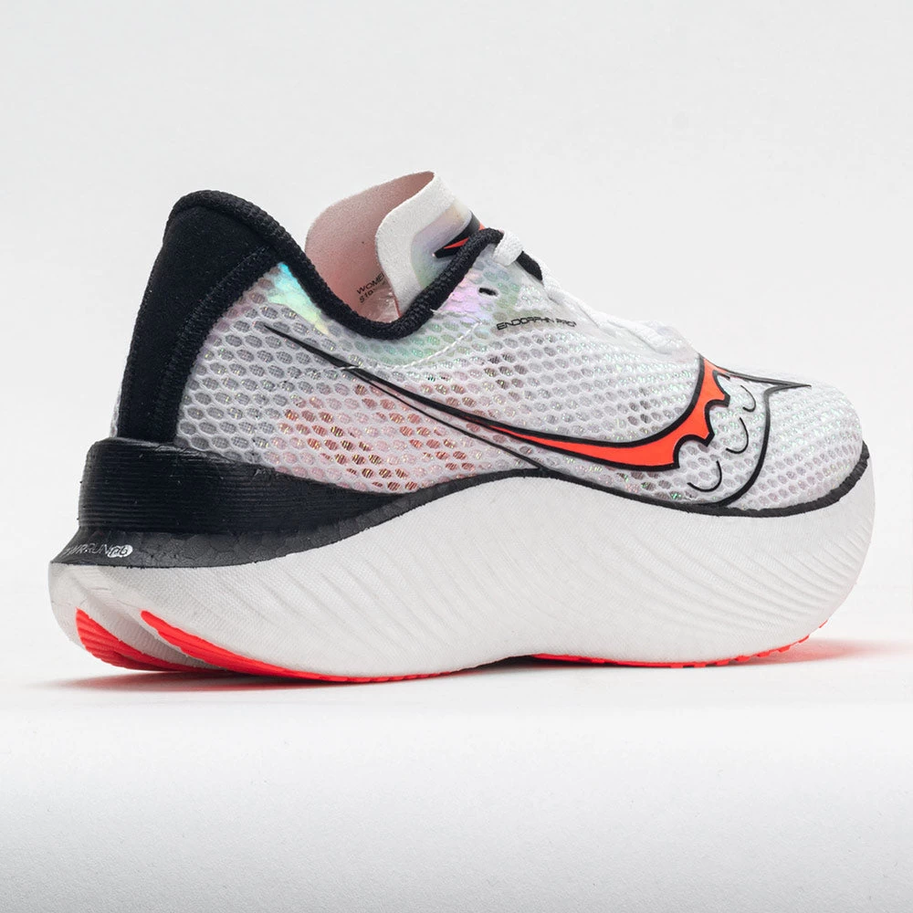 Saucony Endorphin Pro 3 Women's White/Black/VIZI - Image 6
