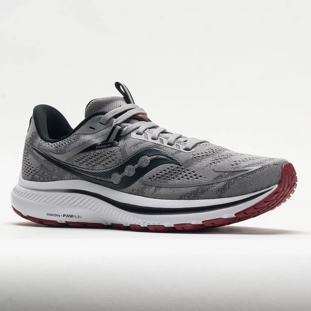 Saucony Omni 21 Men's Alloy/Garnet - Image 5