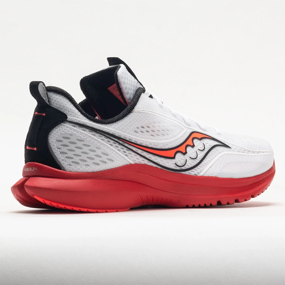 Saucony Kinvara 13 Men's White/Black/VIZI - Image 6