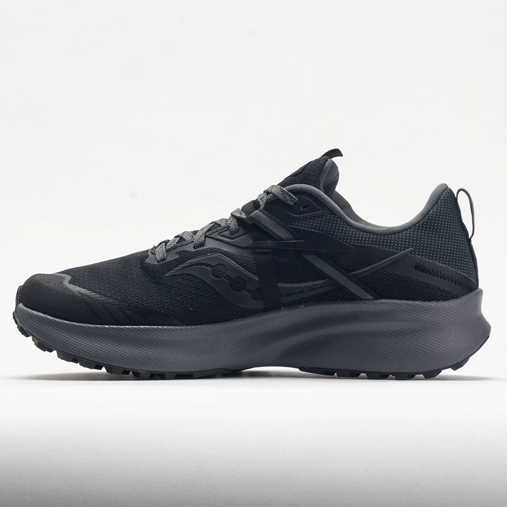Saucony Ride 15 TR Men's Black/Charcoal - Image 2