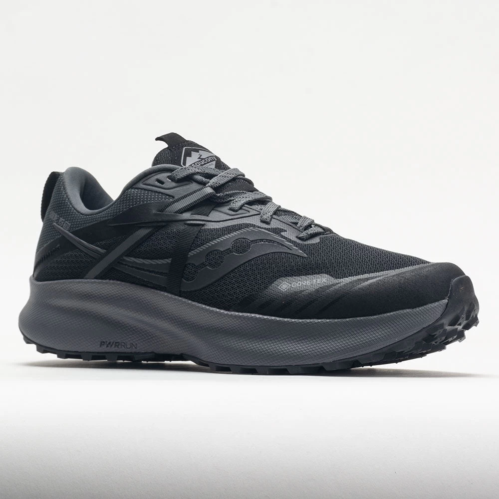 Saucony Ride 15 TR Men's Black/Charcoal - Image 5