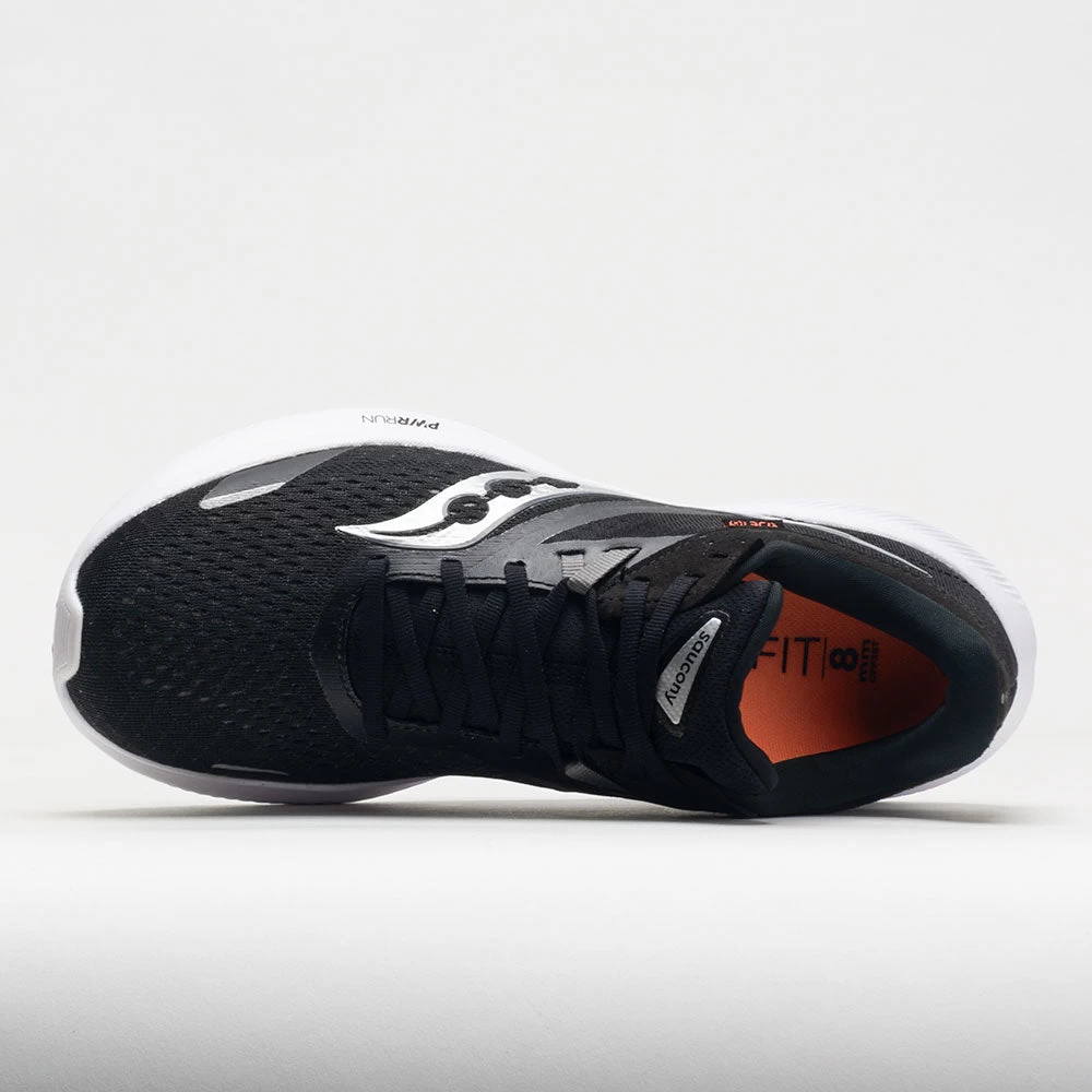 Saucony Ride 16 Men's Black/White - Image 3