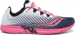 Pair Of Saucony Type A9 Women's Shoes White Pink