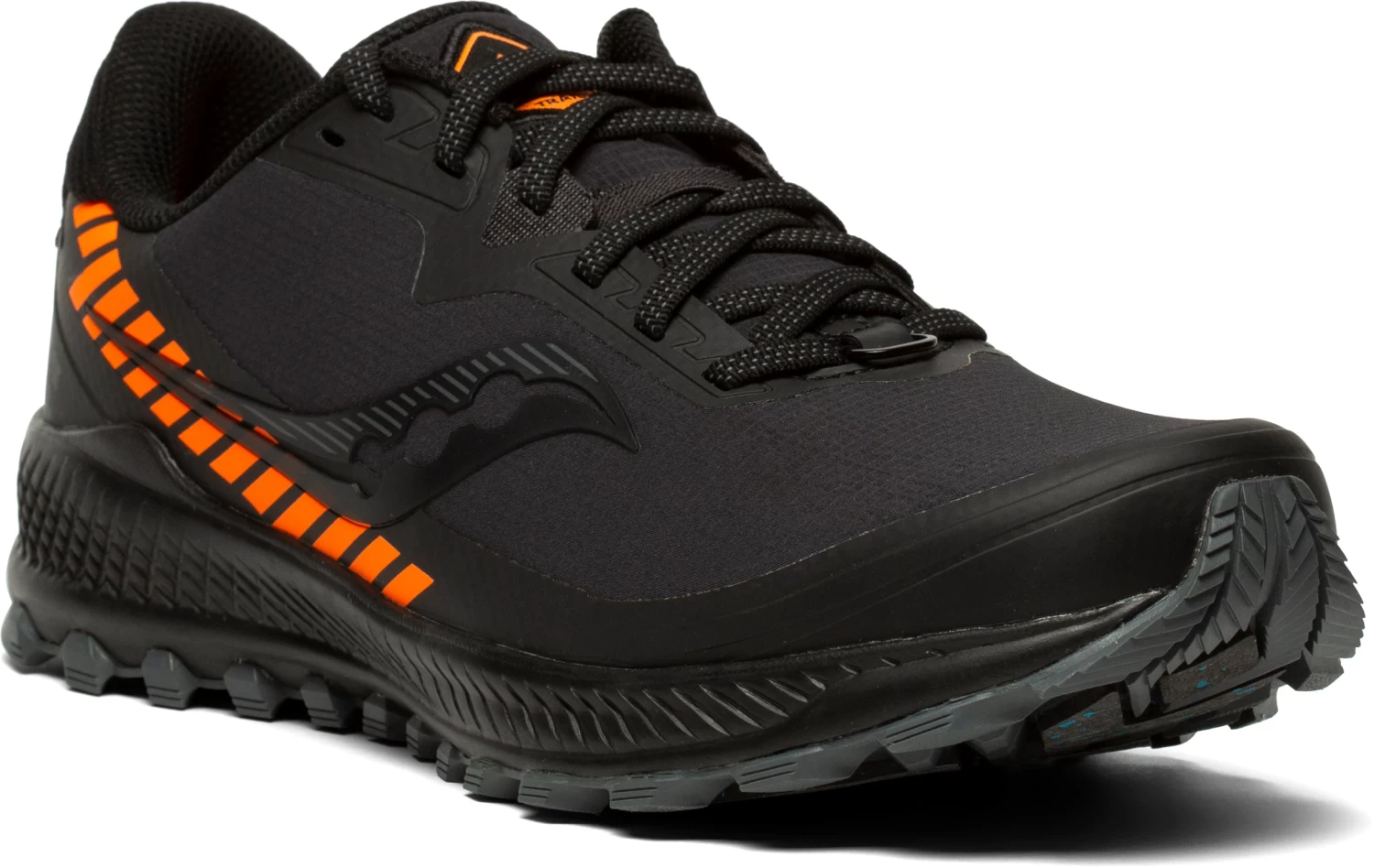 Saucony Men's Peregrine ICE+ 2 (1 - Black/Vizi) - Image 3