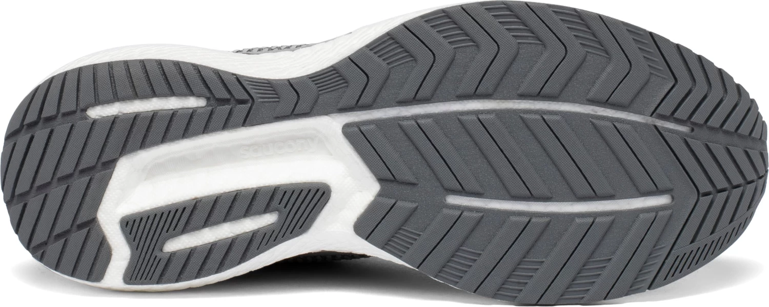 Saucony Men's Triumph 18 (30 - Alloy/red) - Image 2