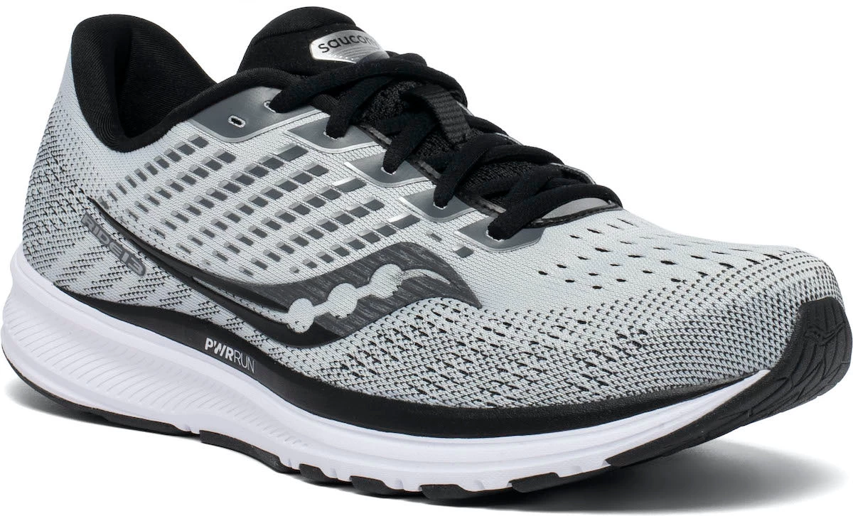 Saucony Men's Ride 13 (40 - Alloy/black)