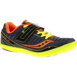 Saucony Unisex Unleash SD (2 - Black/Citron/Vizi Orange)