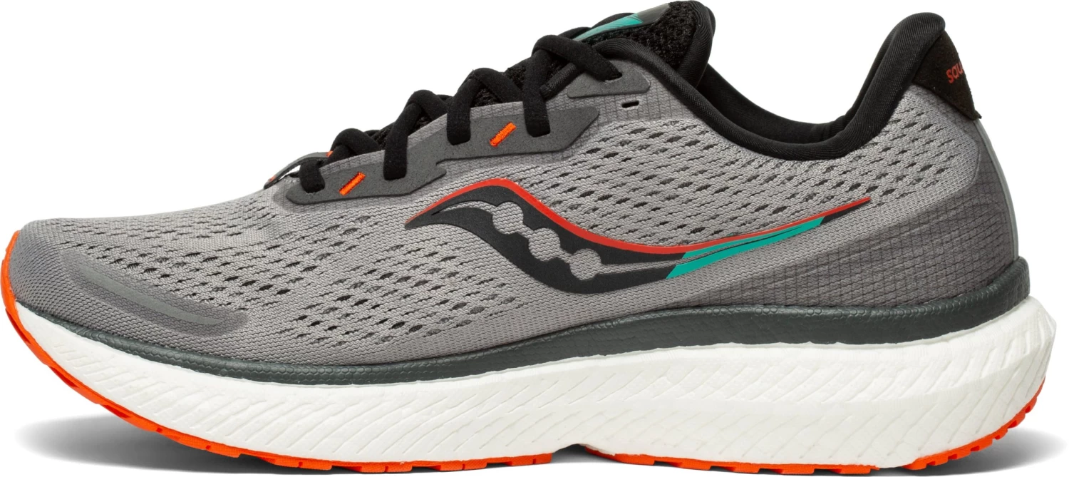Saucony Men's Triumph 19 (20 - Alloy/Fire) - Image 2