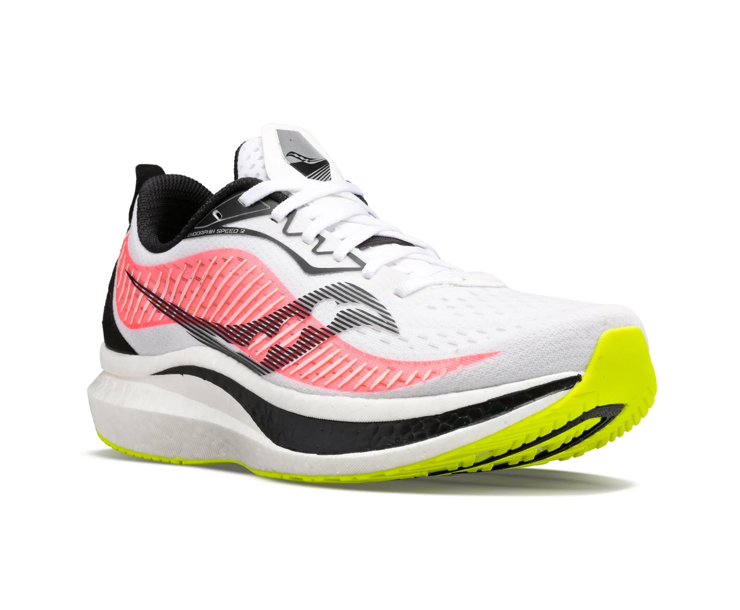 Saucony Men's Endorphin Speed 2 "Hot Streak" (116 - White/Vizired) - Image 2