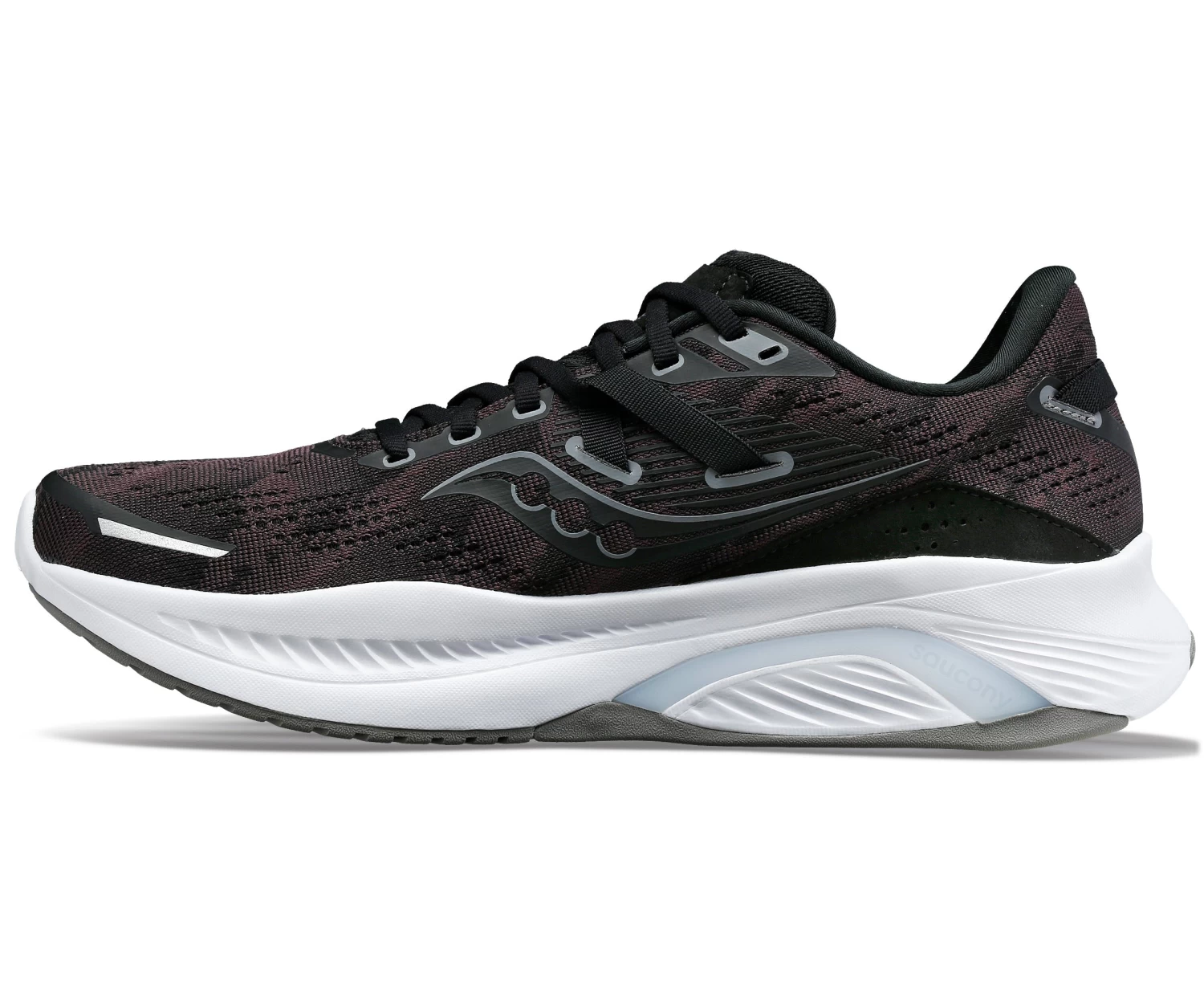 Saucony Men's Guide 16 WIDE (05 - Black/White) - Image 3
