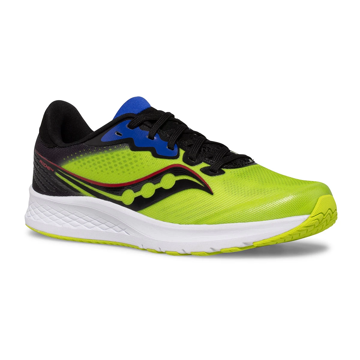 Saucony Kid's Ride 14 (Acid/Lime) - Image 2
