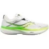 Saucony Ride 16 Running Shoes - White/slime