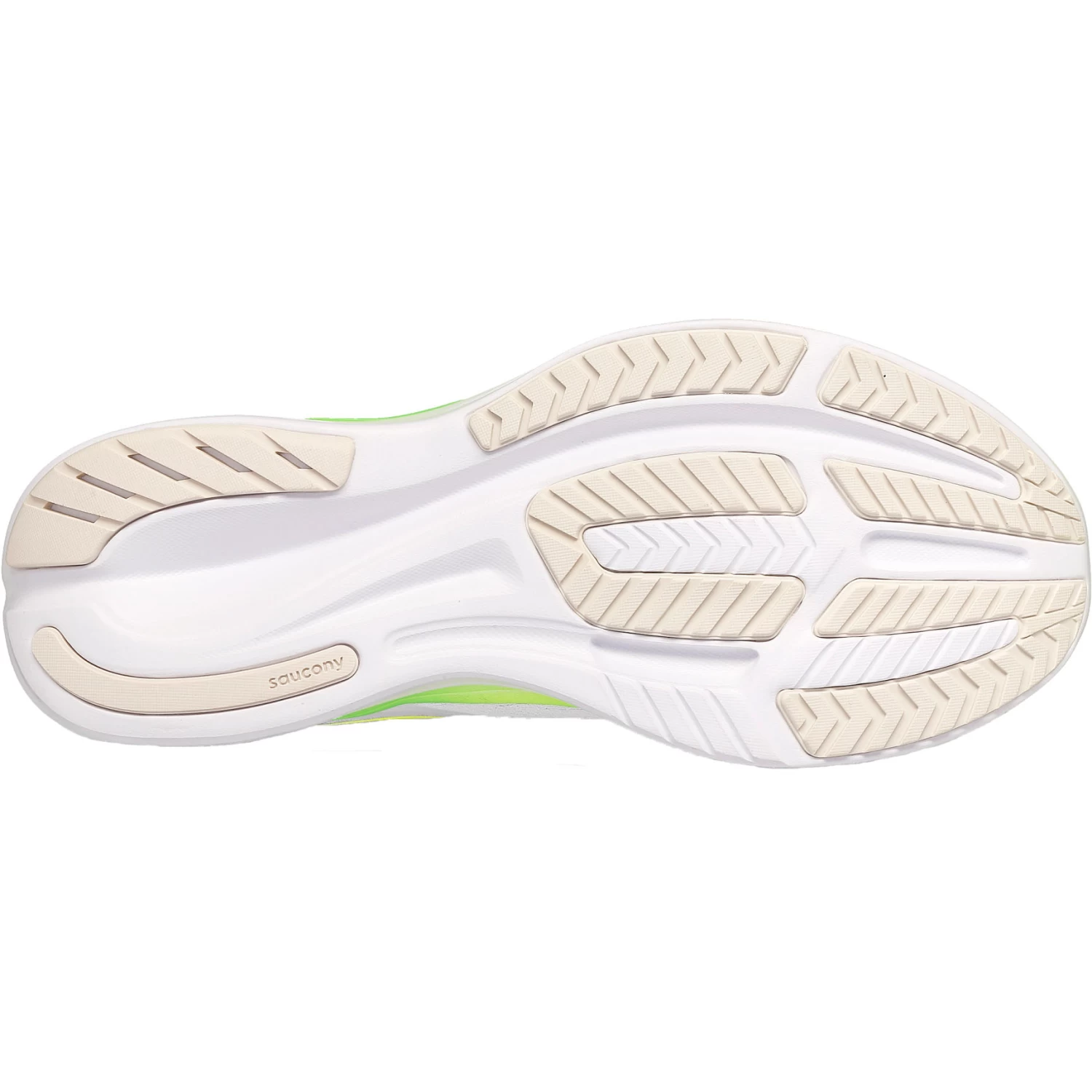 Saucony Ride 16 Running Shoes - White/slime - Image 4