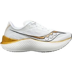 Saucony Endorphin Pro 3 Shoes Women - White/gold