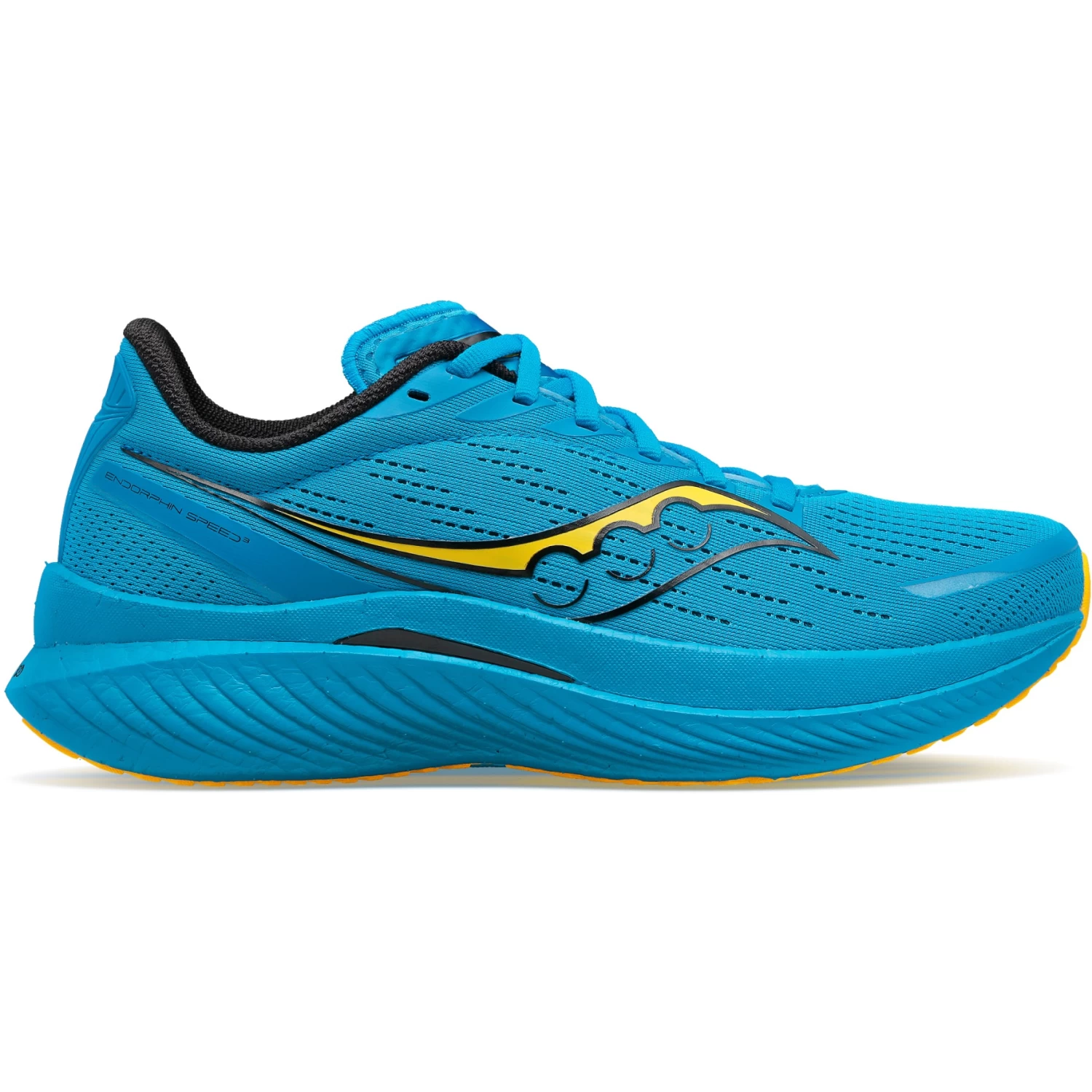 Saucony Endorphin Speed 3 Men Road Shoe - Ocean/vizi/gold - Image 2