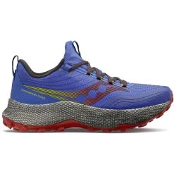 Saucony Endorphin Trail Trail Running Shoes - Blue Raz/spice