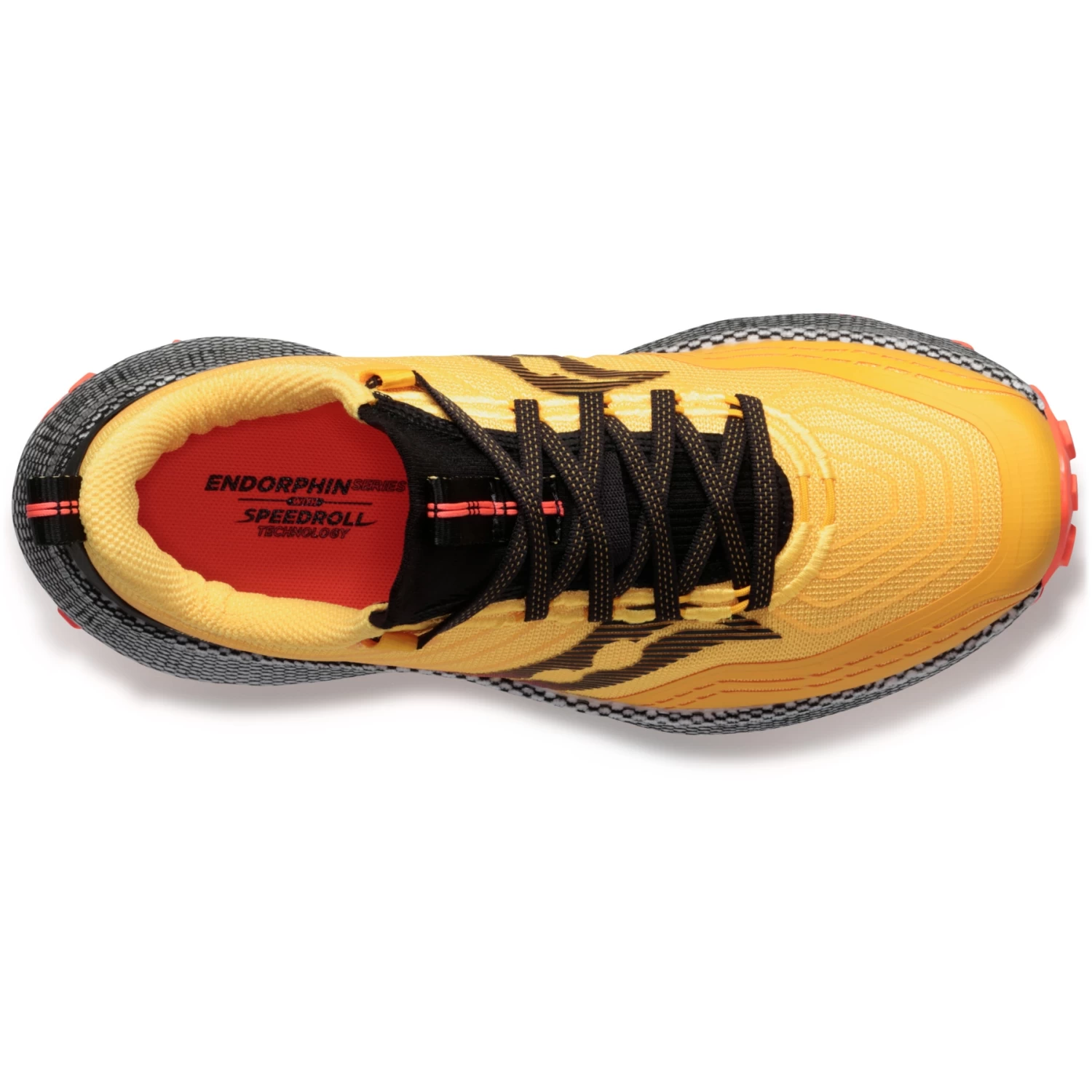 Saucony Endorphin Trail Trail Running Shoes - Vizi Gold/vizi Red - Image 3