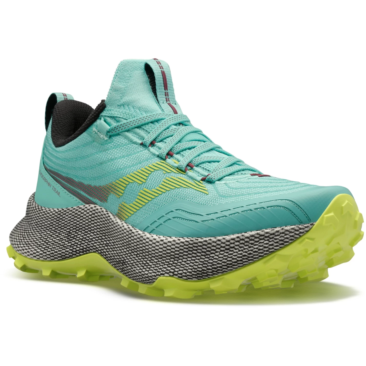 Saucony Endorphin Trail Women's Trail Running Shoes - Cool Mint/acid - Image 5