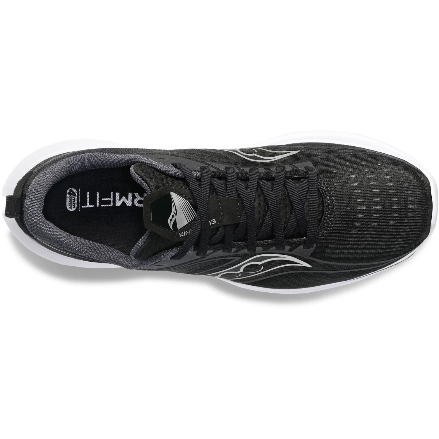 Saucony Kinvara 13 Running Shoes - Black/silver - Image 3