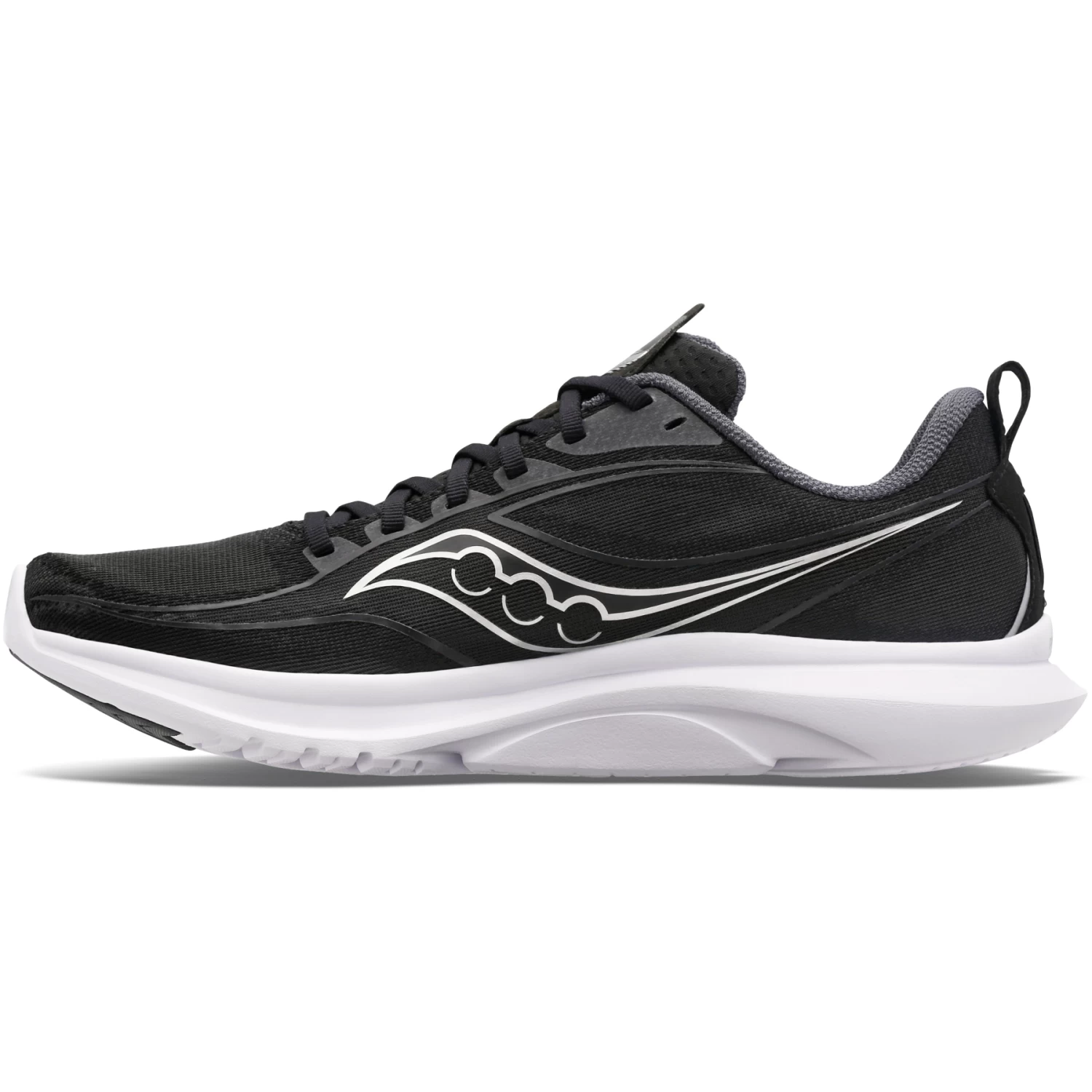 Saucony Kinvara 13 Running Shoes - Black/silver - Image 2