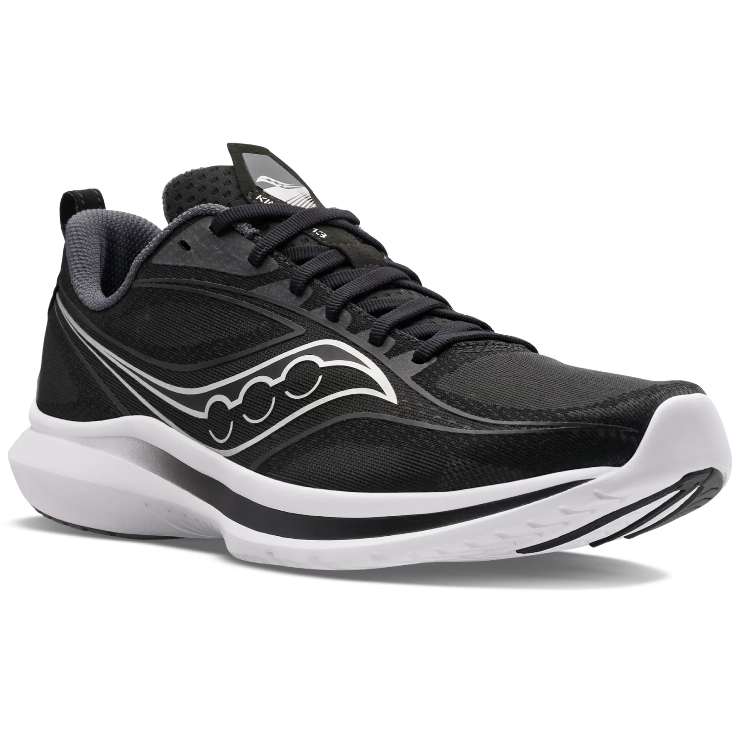 Saucony Kinvara 13 Running Shoes - Black/silver - Image 5