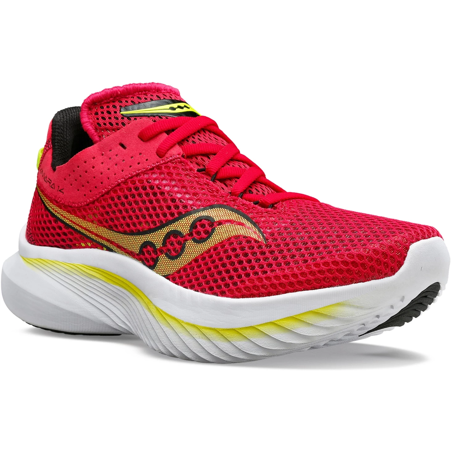 Saucony Kinvara 14 Running Shoes Women - Red Rose - Image 5