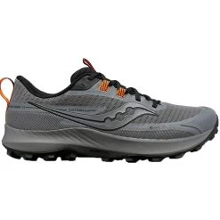 Saucony Peregrine 13 GTX Running Shoes - Gravel/black