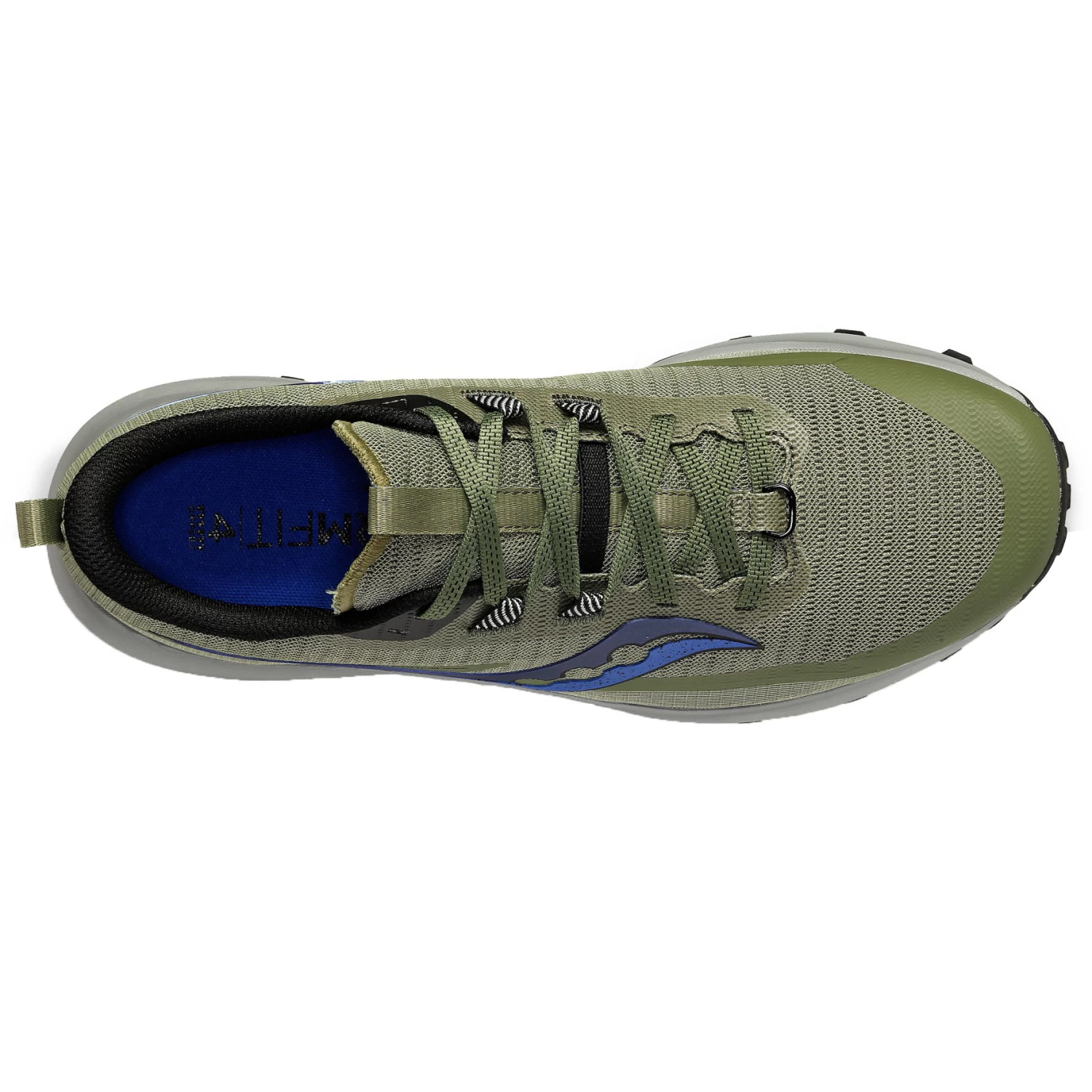 Saucony Peregrine 13 Running Shoes - Glade/blk - Image 4