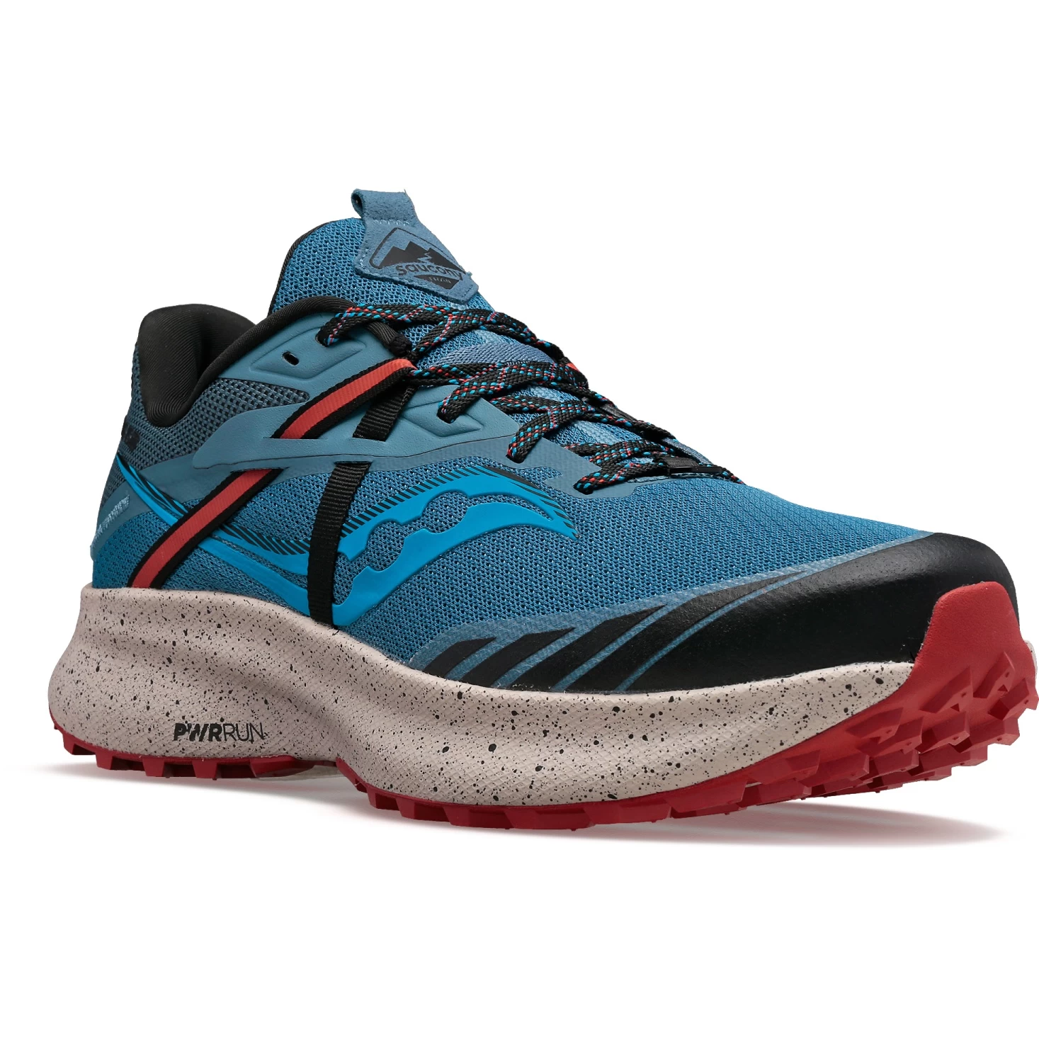 Saucony Ride 15 TR Men Trail Shoe - Deep Sea/lava