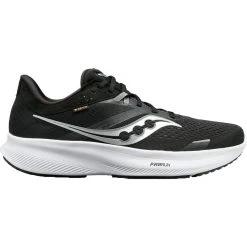 Saucony Ride 16 Running Shoes - Black/white